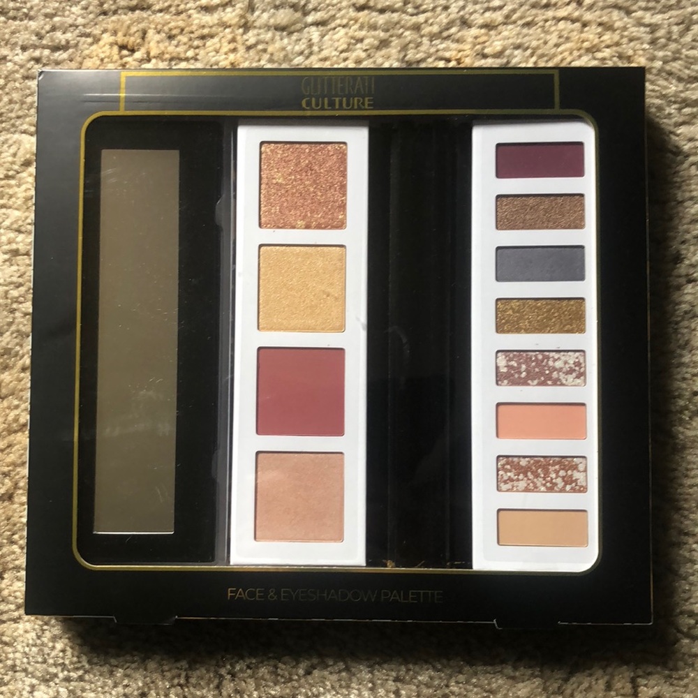 Glitterati face/eyeshadow palette